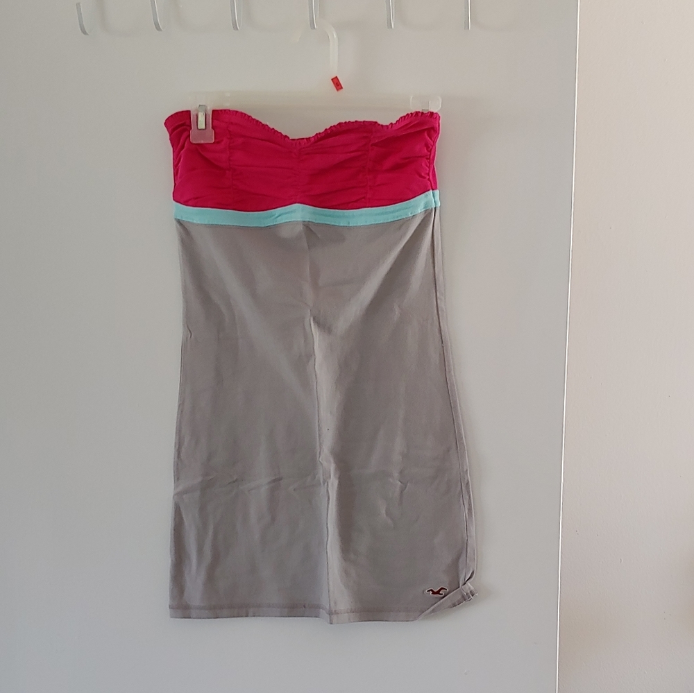 Hollister strapless bodycon dress